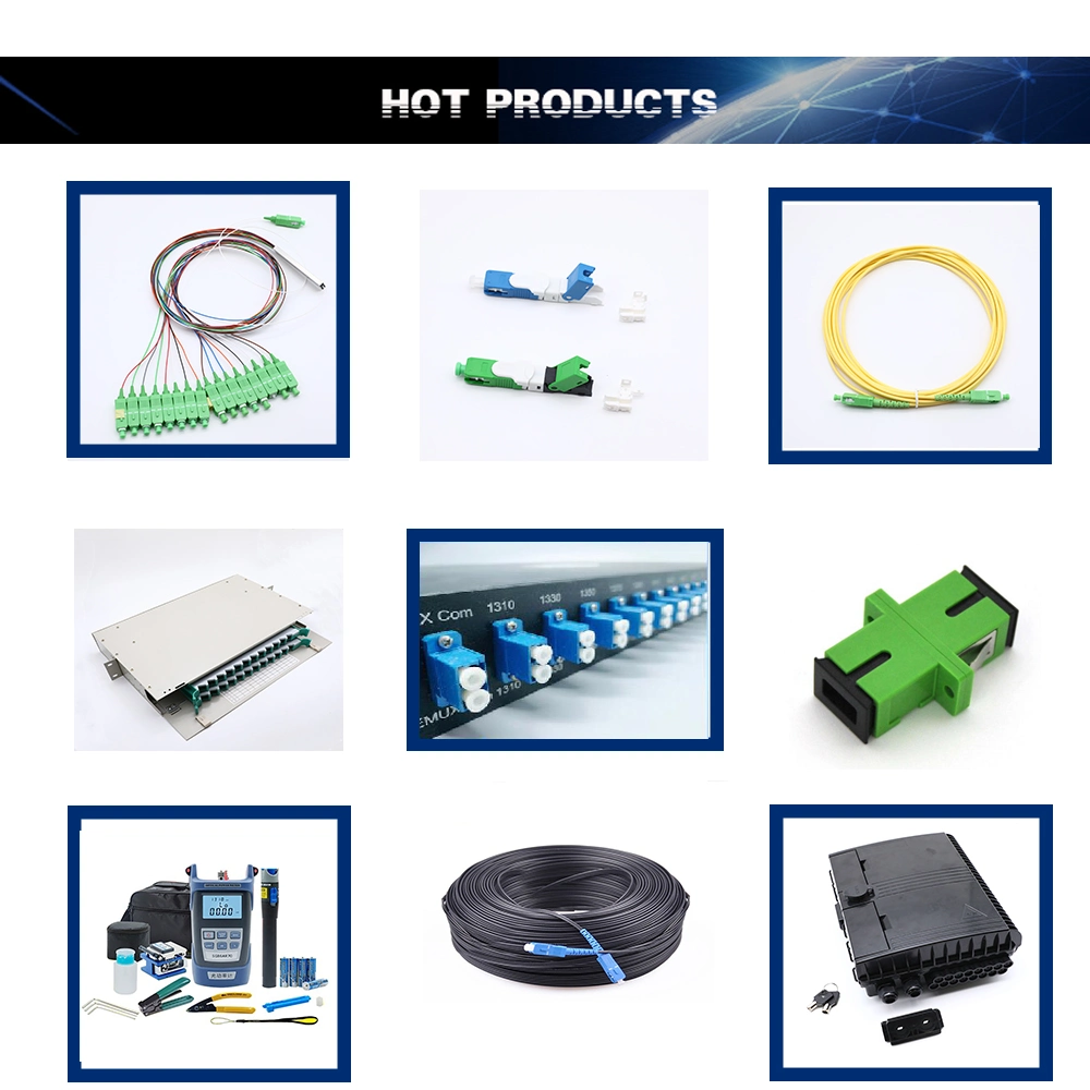 FTTH 1X41X8 1X16 Mini Type Optical Fiber PLC Splitter