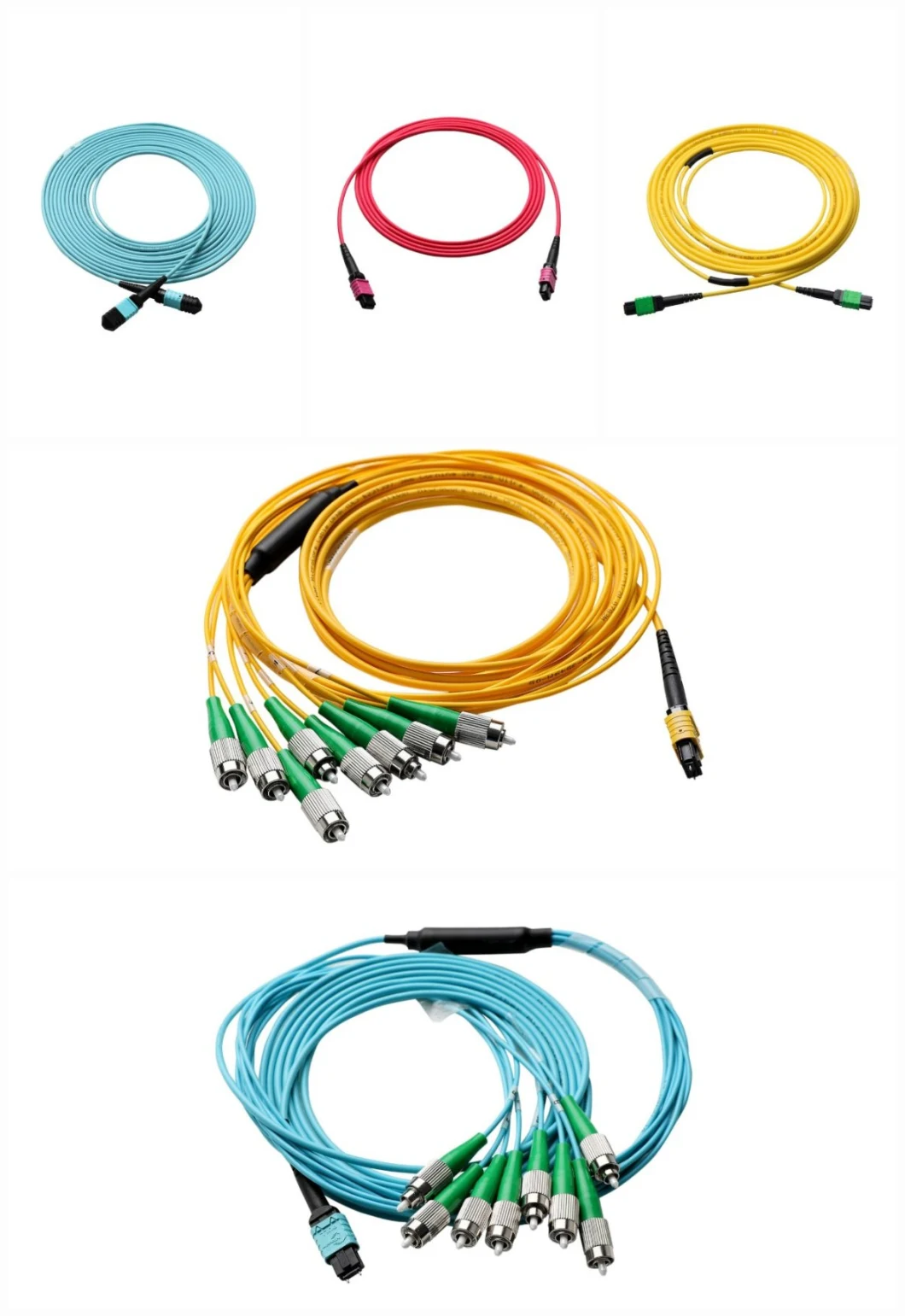 Data Center Solutions Series of MPO Products Fiber Optic Patch Cord