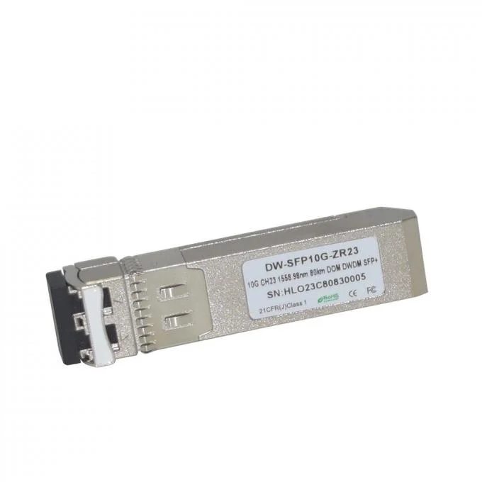 Optical Fiber C20~C61 80km Ddm 10g DWDM SFP+ Fiber Optic Transceiver