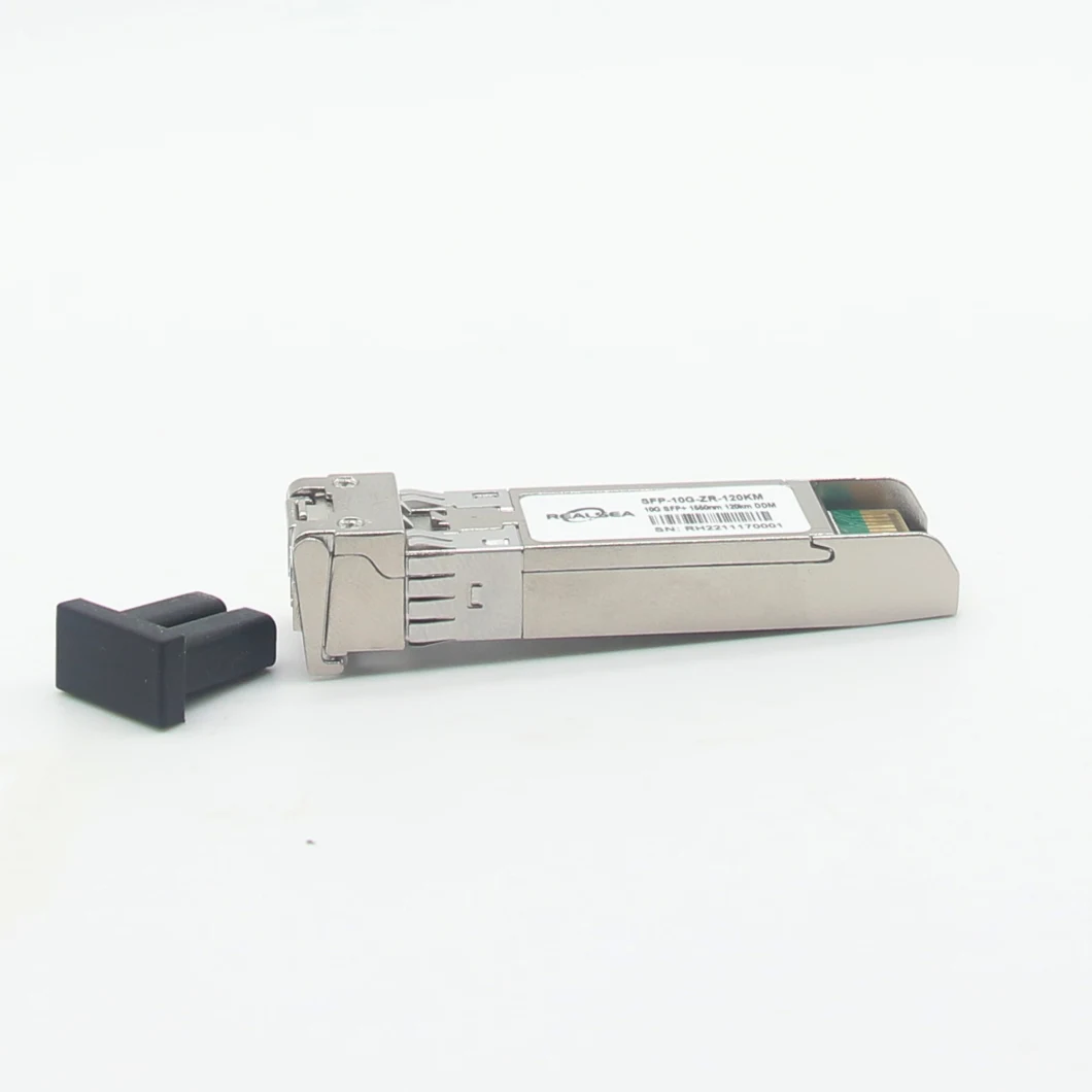 Compatible DELL Alcatel Mikrotik Single Mode SFP+ 10g 120km 1550nm Sm SFP Module Optical Transceiver