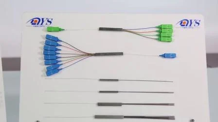 FTTH FTTB 1X2、1X4、1X8、1X16、1X32 1X64 ミニチューブ Fibra ottica PLC スプリッタ ラボボックス Fibra ottica PLC スプリッタ