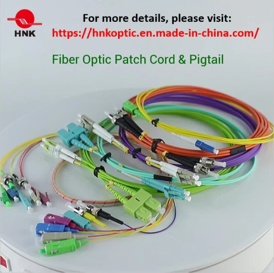 FTTH 光ファイバートランシーバーケーブル用パッチコード G657A GJYXFCH GJXFH